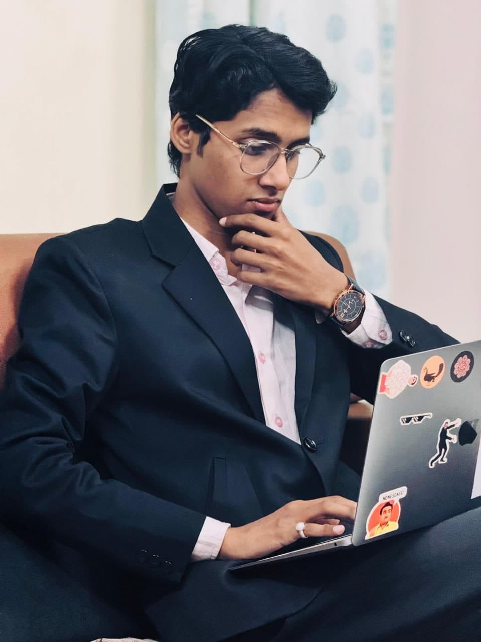 Ayush Yaduvanshi working on Kaam Paao